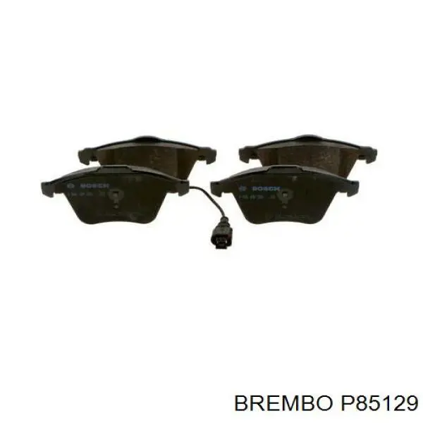 Купить P85129 Brembo Колодки тормозные