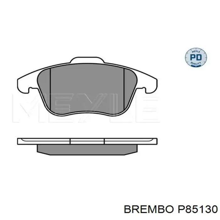 Купить P85130 Brembo Колодки тормозные