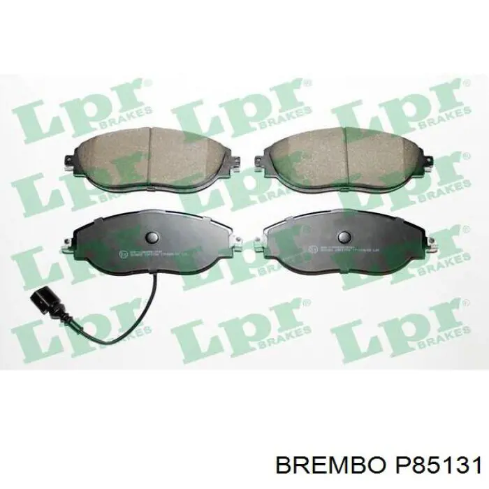 Купить P85131 Brembo Колодки тормозные