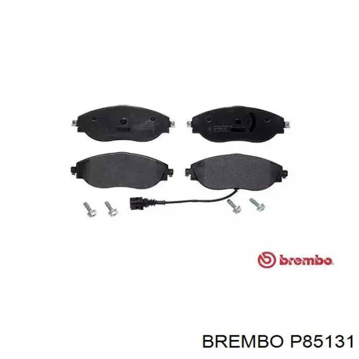 P85131 Brembo колодки тормозные передние дисковые