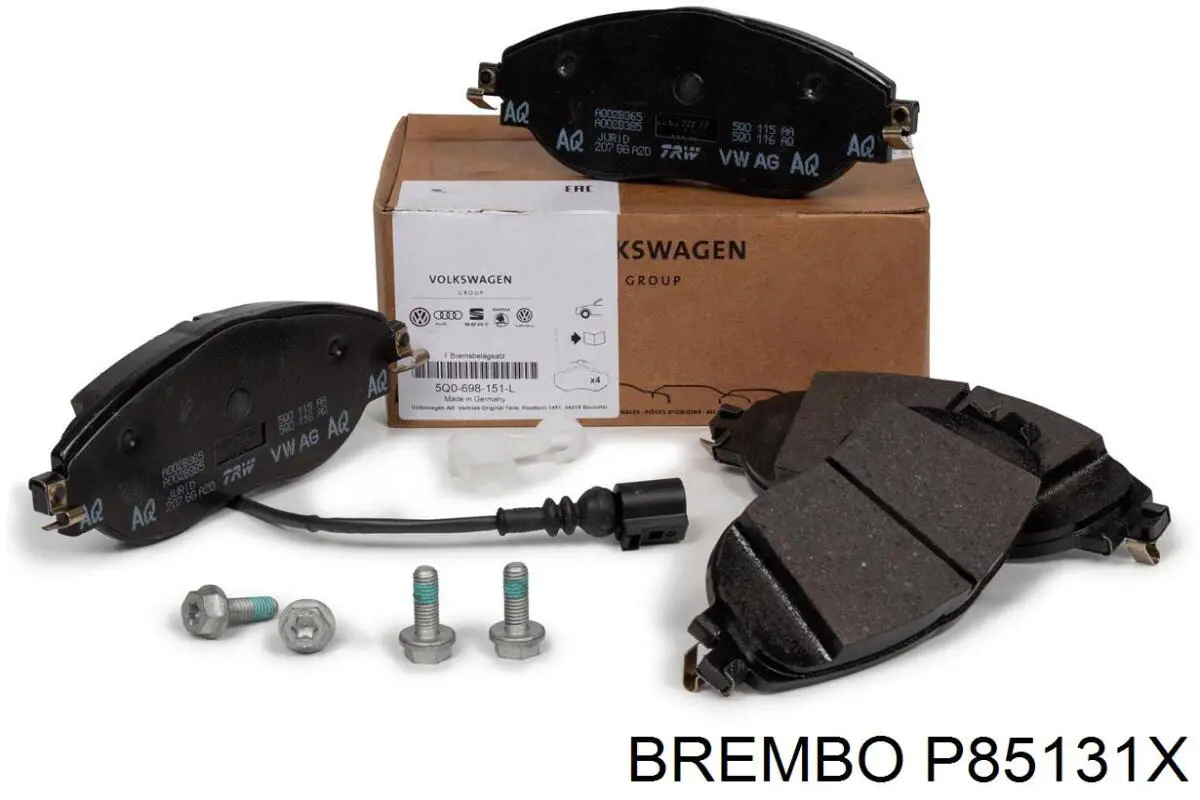 Купить P85131X Brembo Колодки тормозные