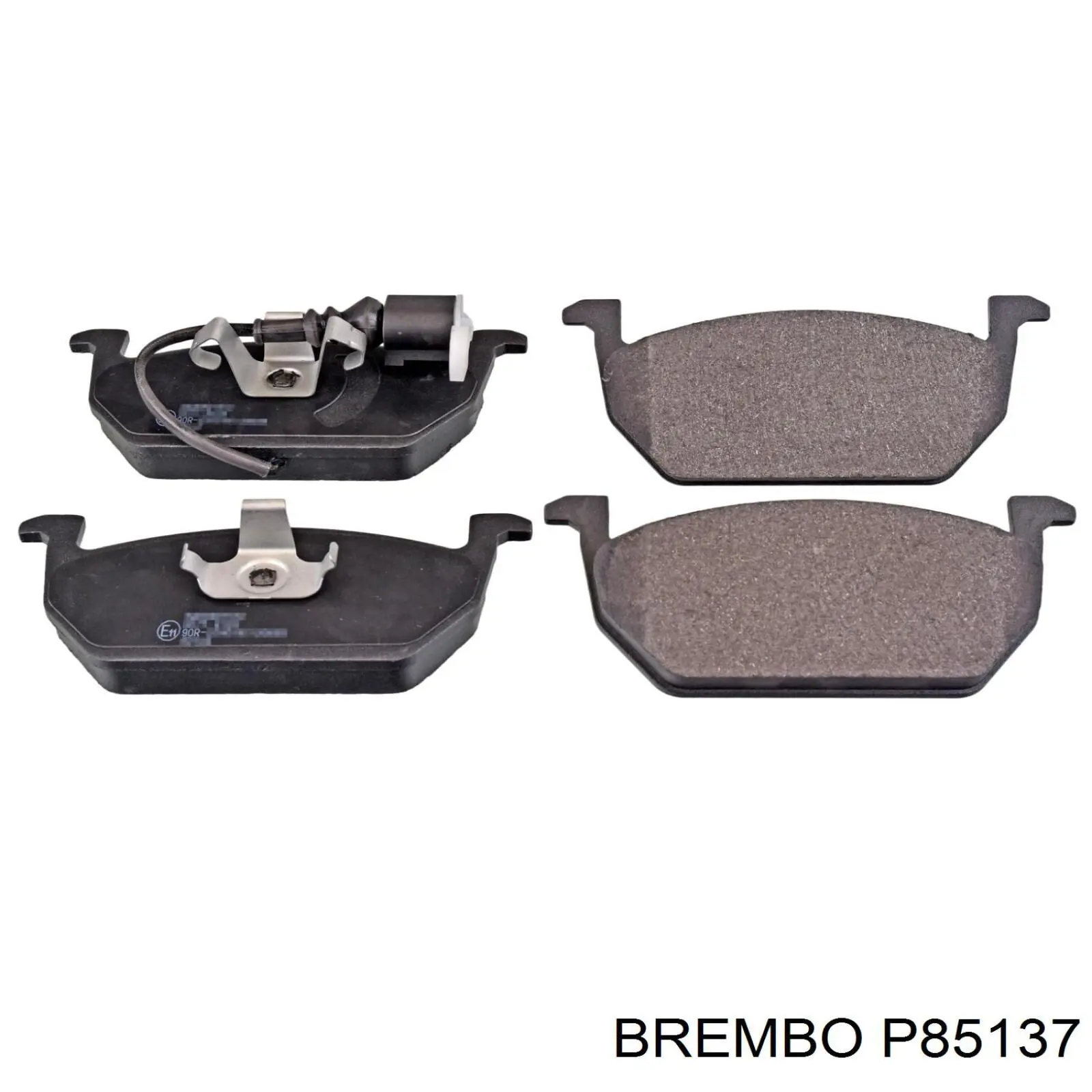 Купить P85137 Brembo Колодки тормозные