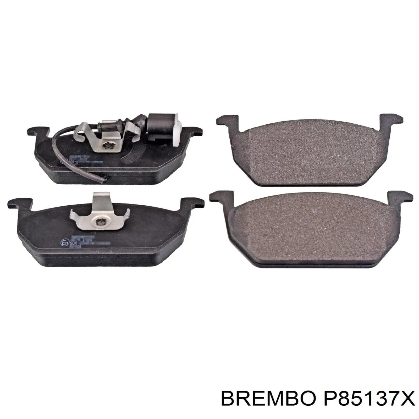 Передние тормозные колодки P85137X Brembo