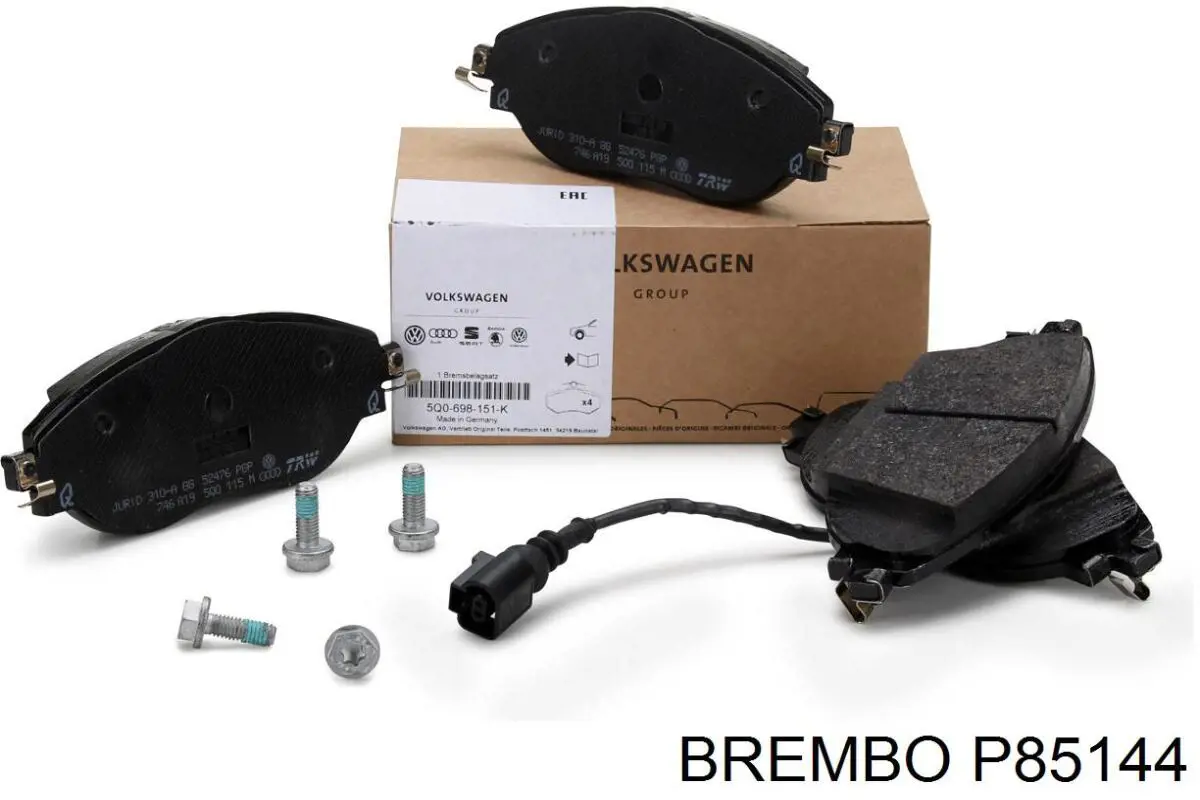 Передние тормозные колодки P85144 Brembo