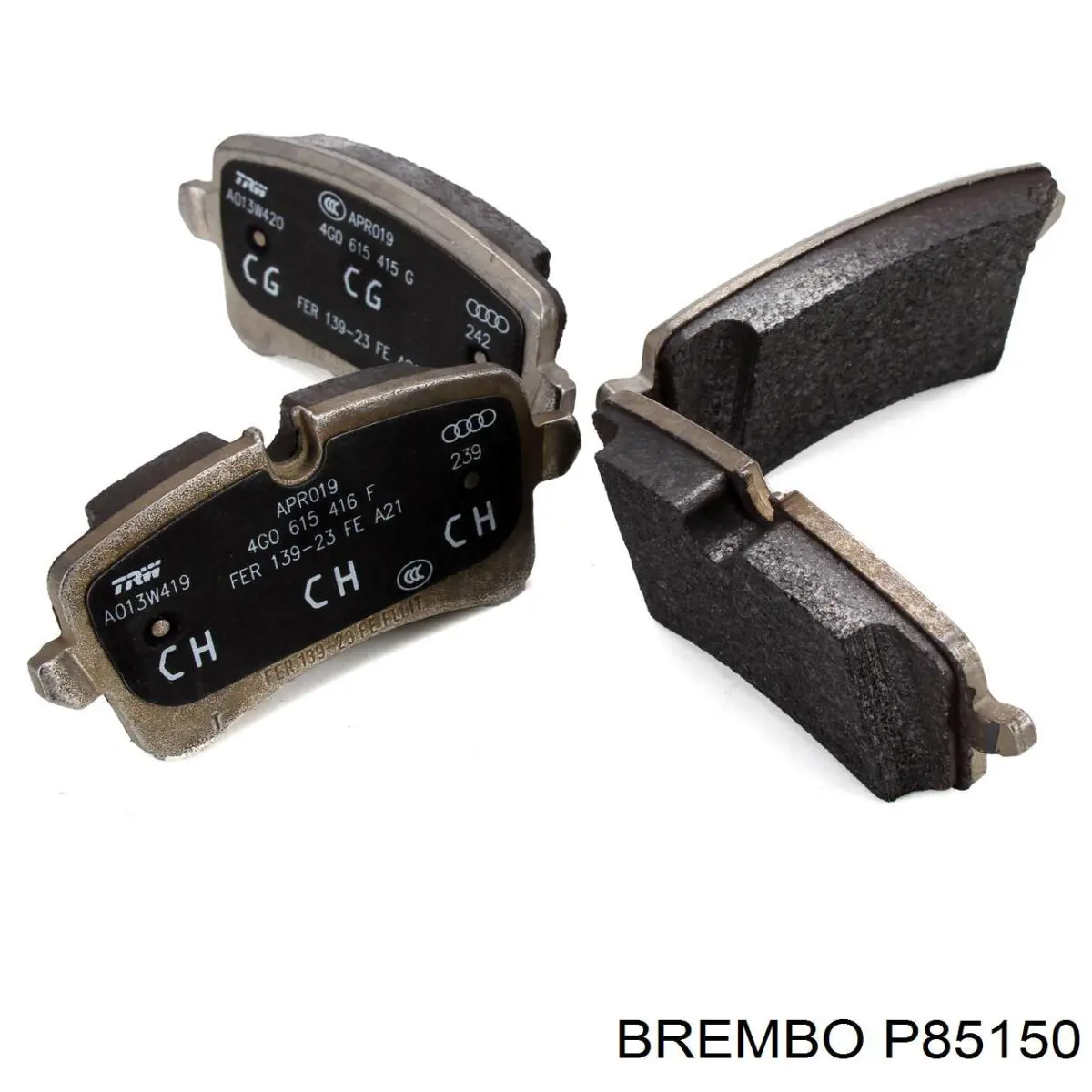 Задние тормозные колодки P85150 Brembo