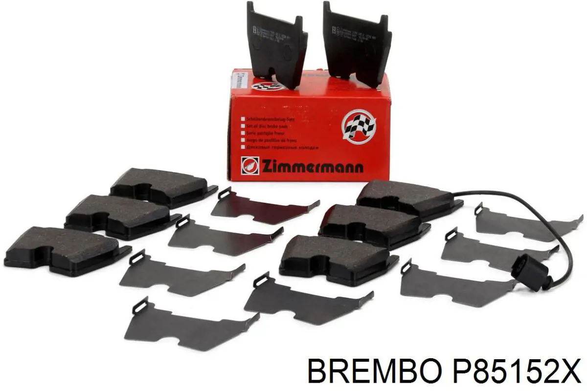 Передние тормозные колодки P85152X Brembo