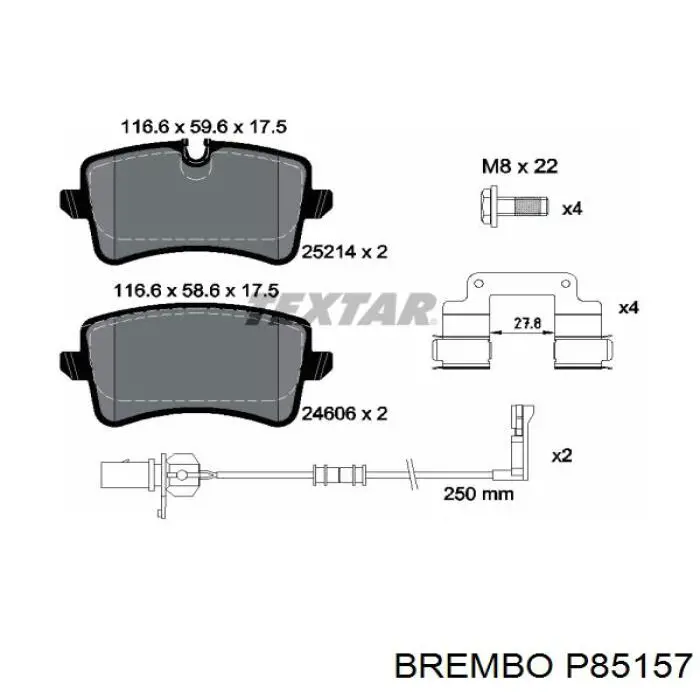 Задние дисковые колодки Jurid/Bendix 573945J