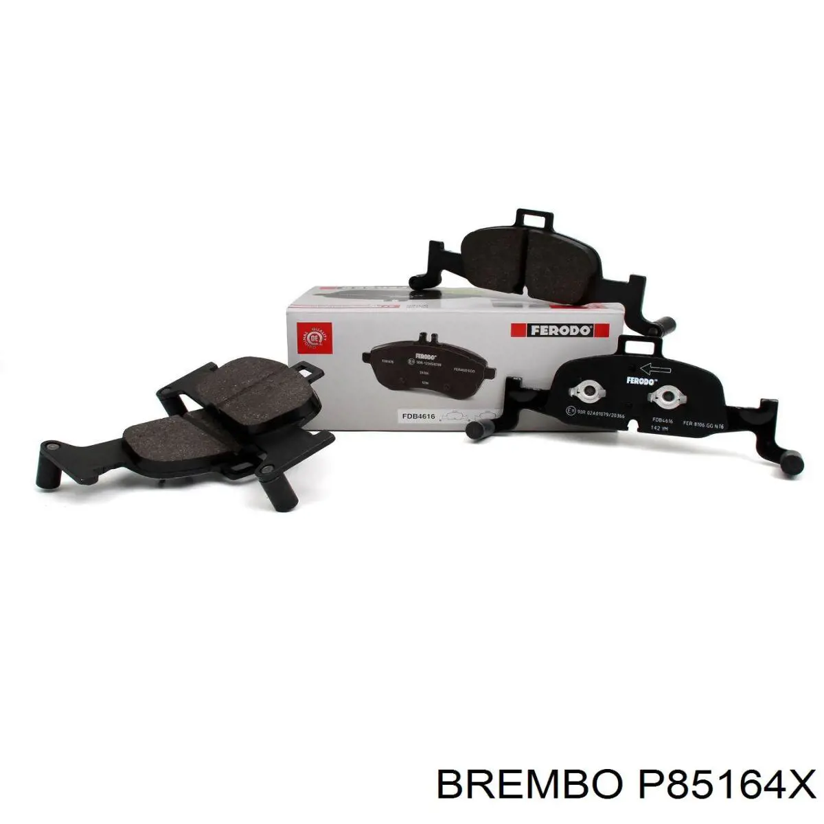 Передние тормозные колодки P85164X Brembo