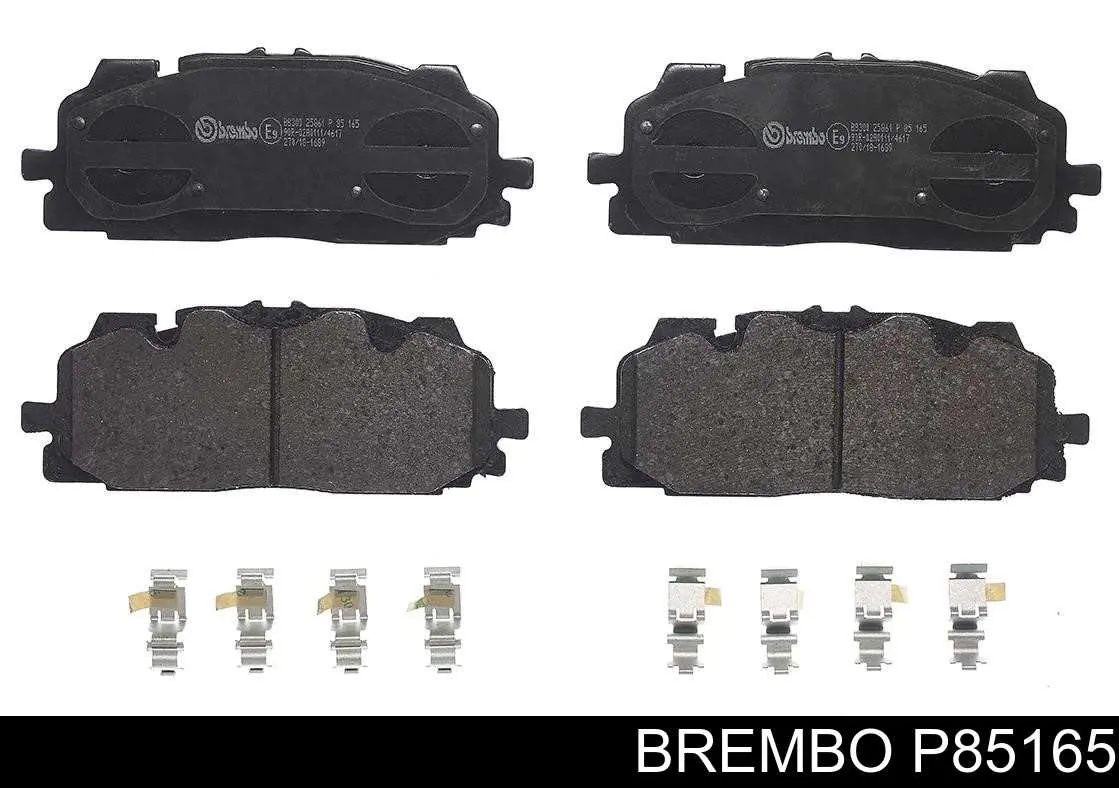 Передние тормозные колодки P85165 Brembo