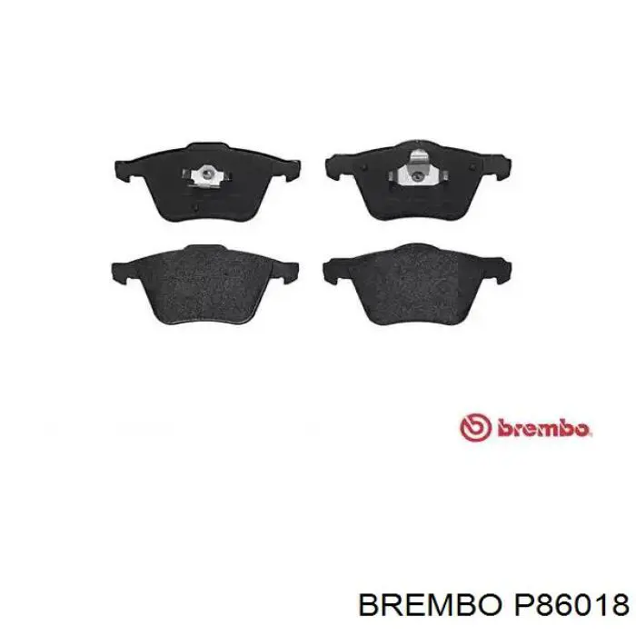 Передние тормозные колодки P86018 Brembo