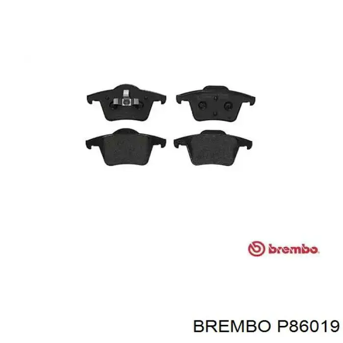 Задние тормозные колодки P86019 Brembo