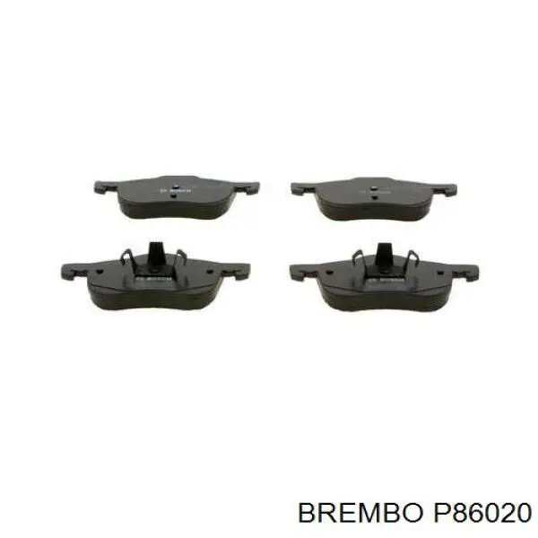Колодки Brembo P86020 цена, от 38.84 USD