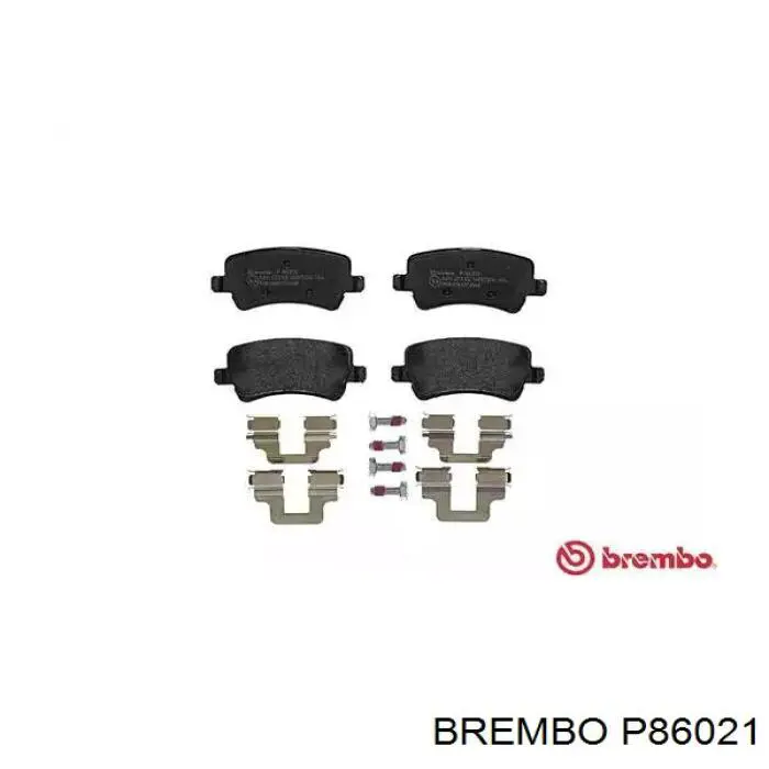 Задние тормозные колодки P86021 Brembo