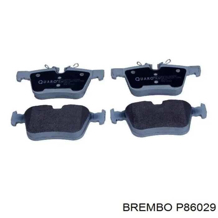 Купить P86029 Brembo Колодки тормозные задние, дисковые