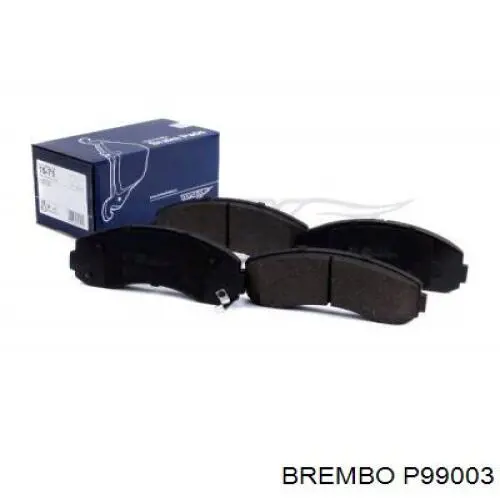 P99003 Brembo Колодки передние