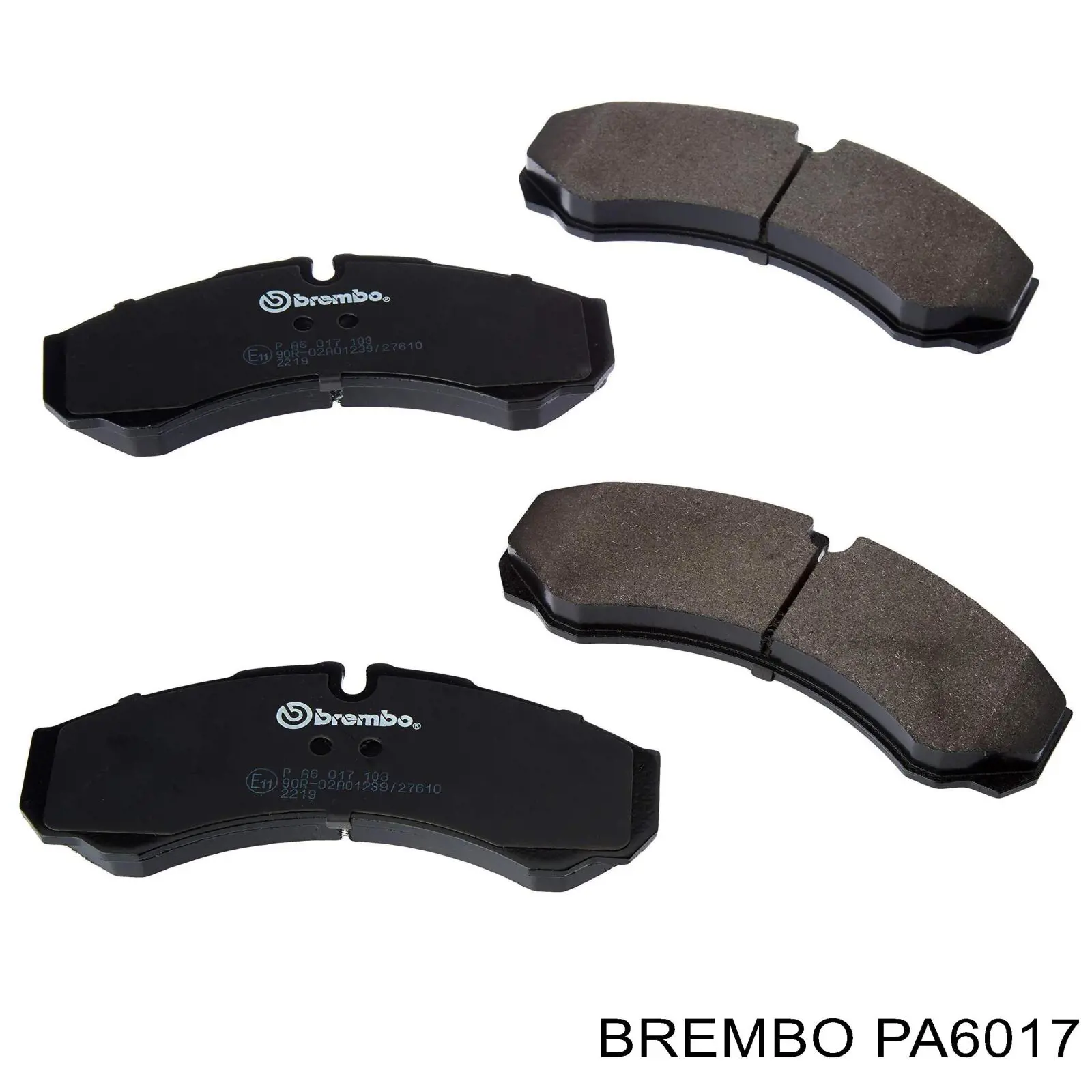 Задние тормозные колодки PA6017 Brembo