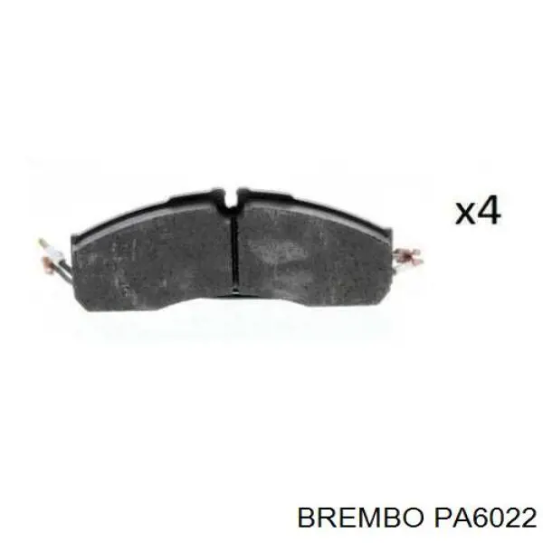 Колодки Brembo PA6022 цена, от 33.49 USD