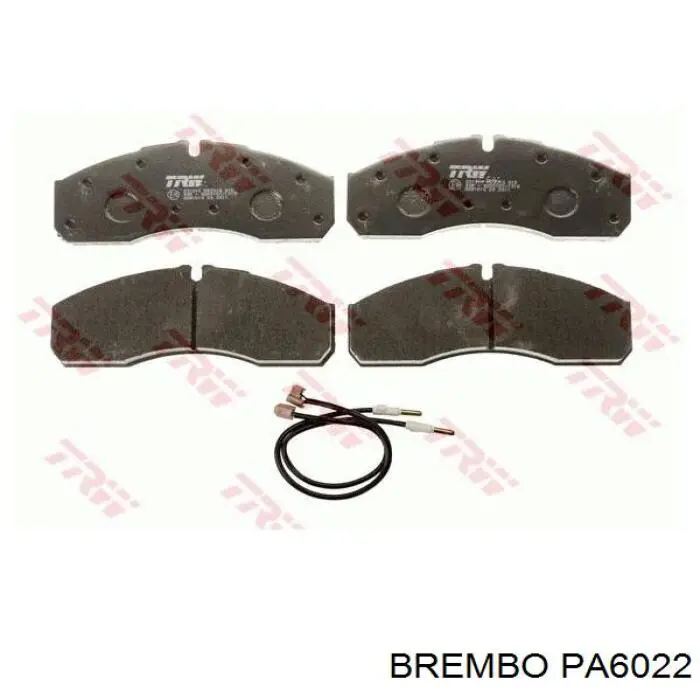 Купить PA6022 Brembo Колодки тормозные