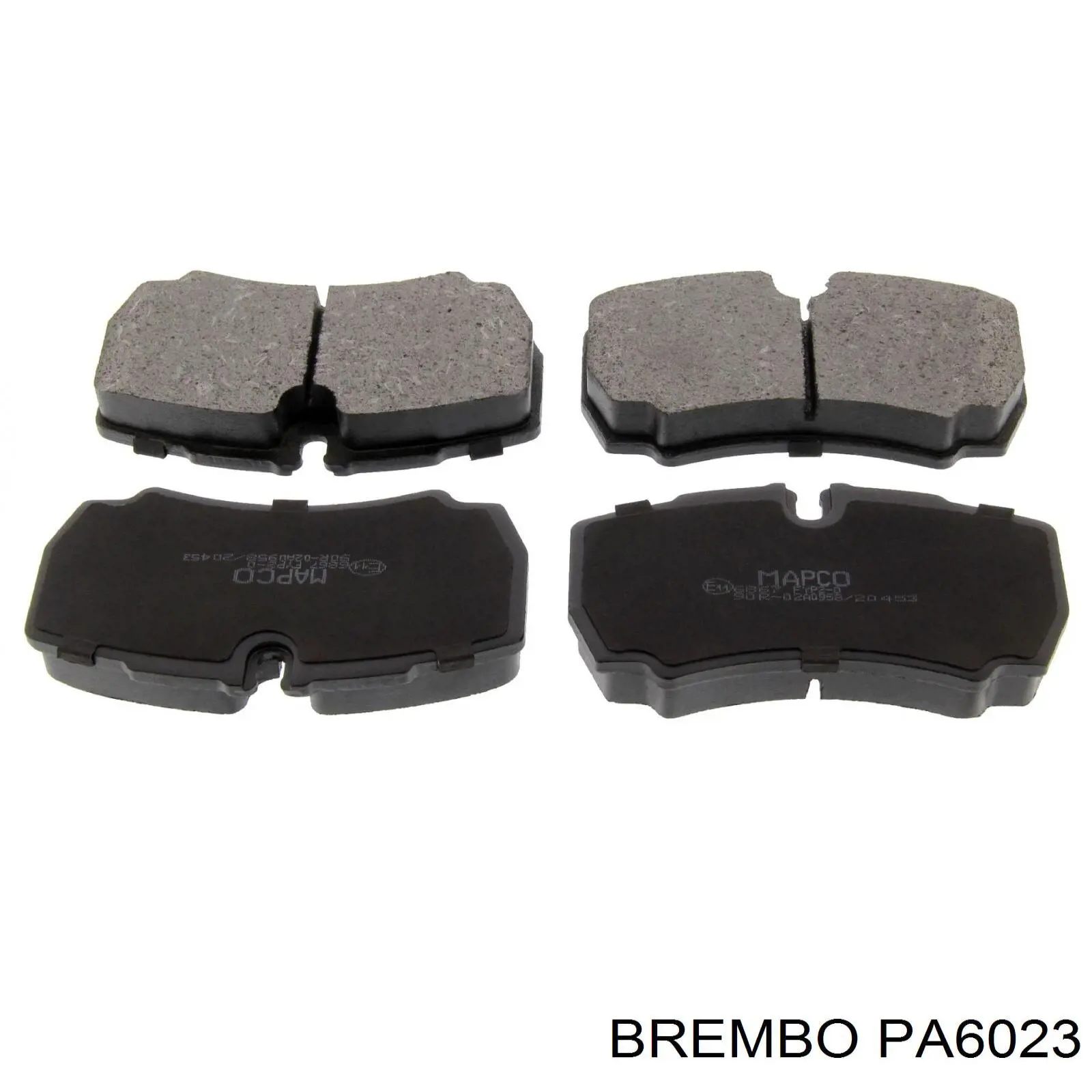 Задние тормозные колодки PA6023 Brembo