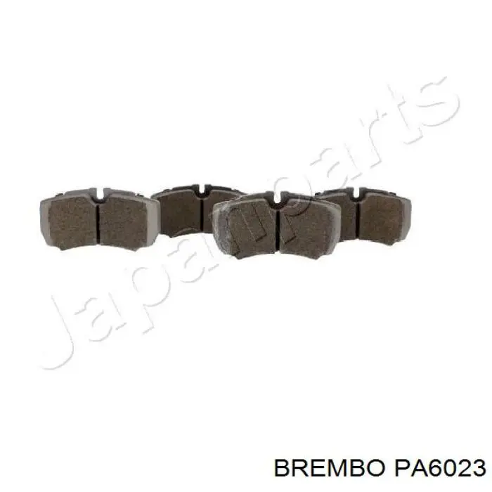 PA6023 Brembo Колодки тормозные дисковые комплект