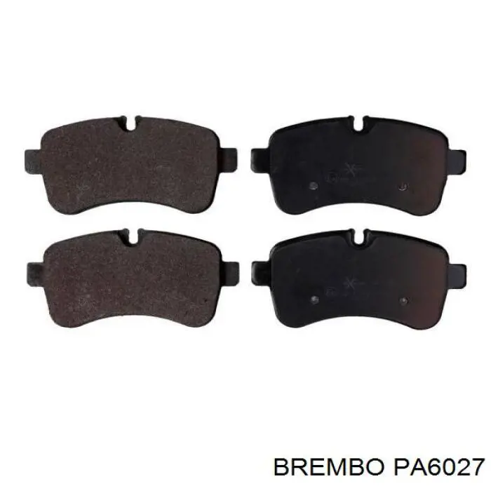 Задние тормозные колодки PA6027 Brembo