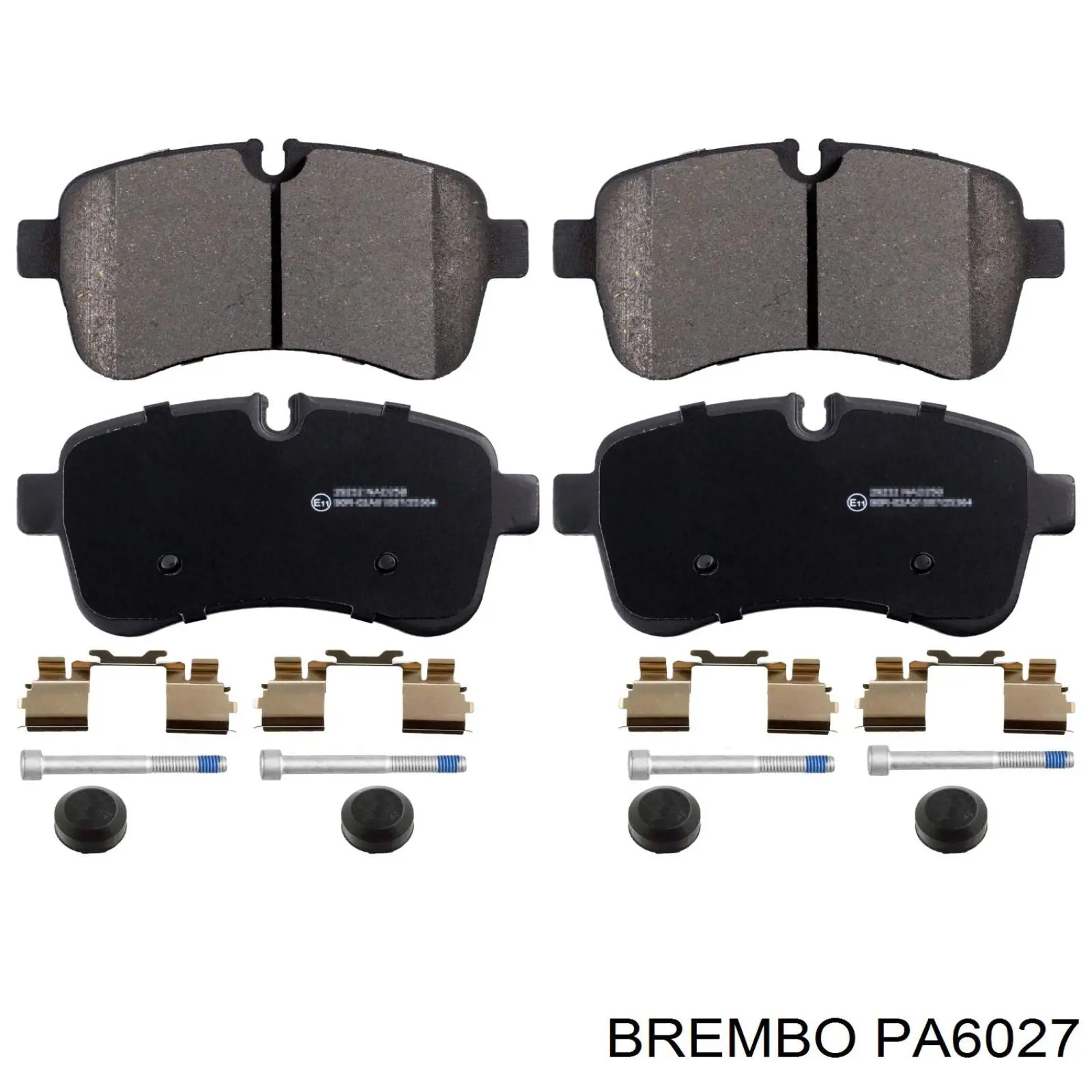 Задние дисковые колодки Brembo PA6027