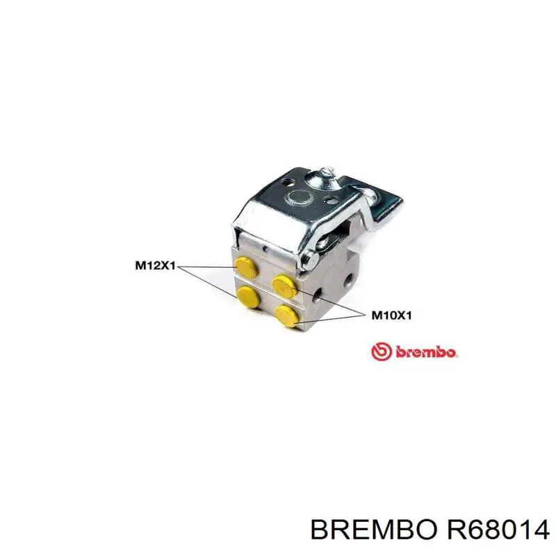 Regulador de la fuerza de frenado R68014 Brembo