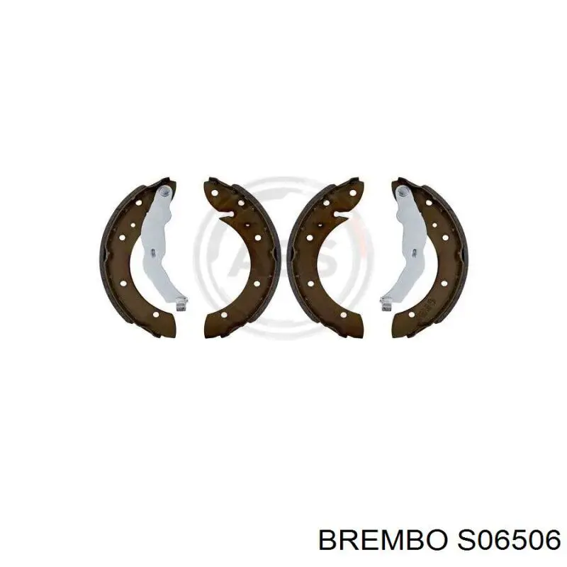 Задние барабанные колодки S06506 Brembo