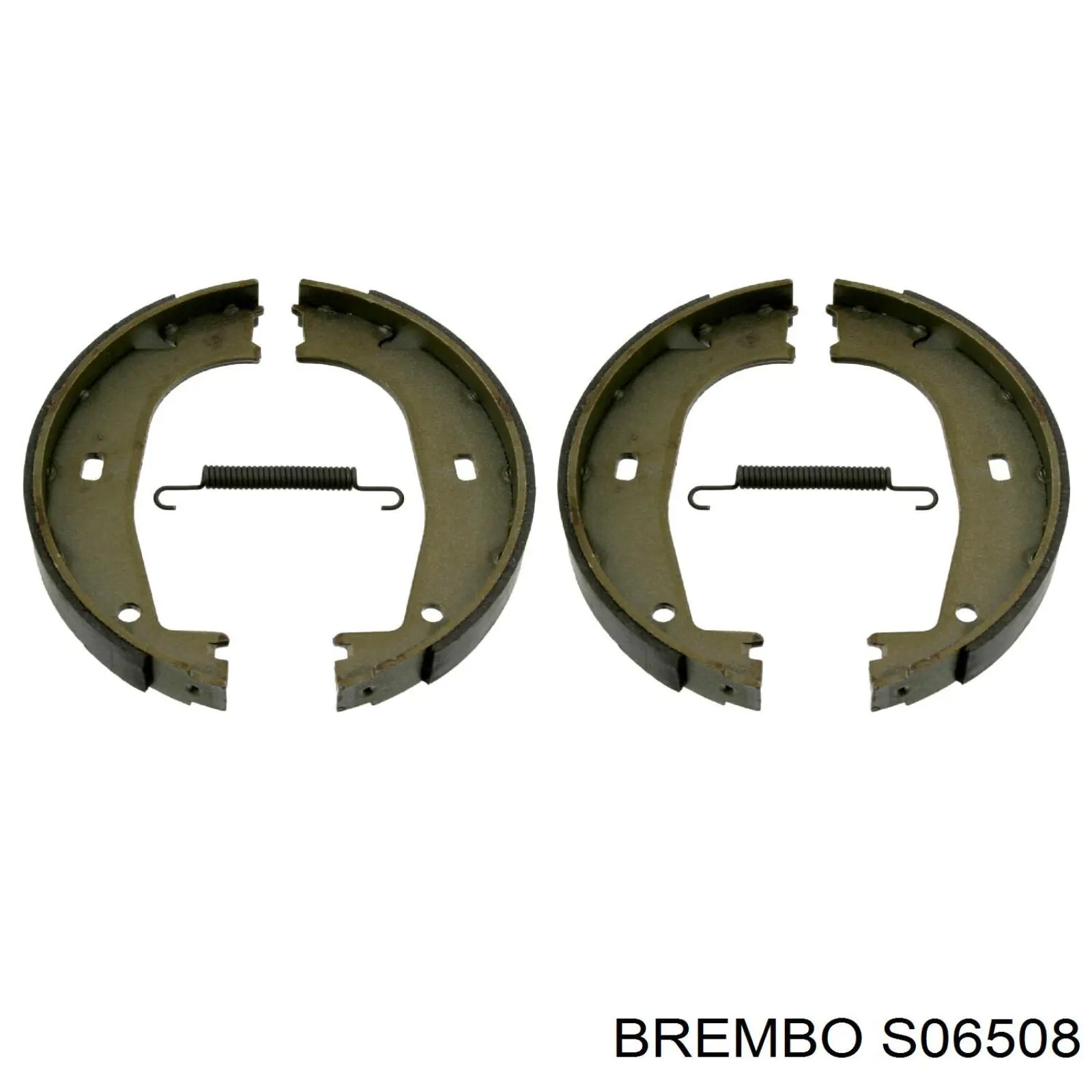 Колодки стояночного тормоза Brembo S06508