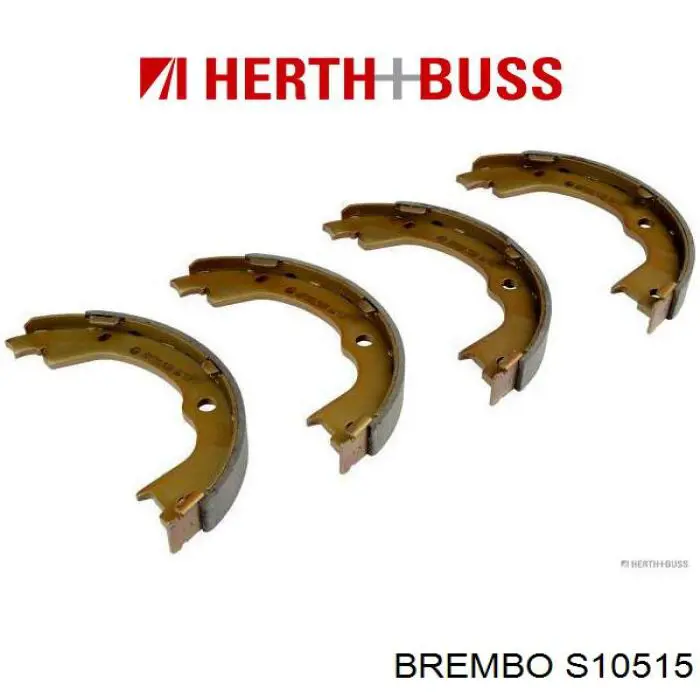 Колодки стояночного тормоза Brembo S10515