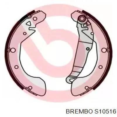 Задние барабанные колодки S10516 Brembo