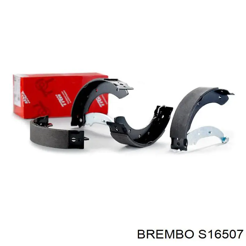 Задние барабанные колодки S16507 Brembo