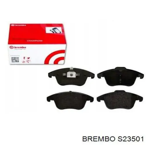 Задние барабанные колодки S23501 Brembo