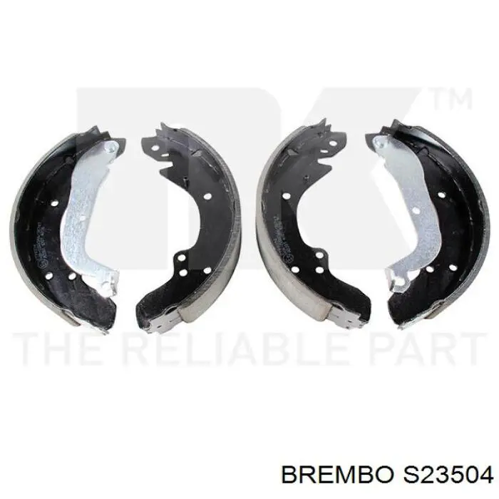 Задние барабанные колодки S23504 Brembo