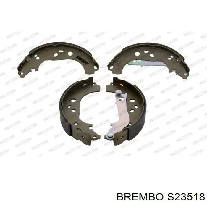 Барабанные колодки Brembo S23518