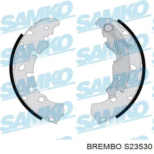 Задние барабанные колодки S23530 Brembo