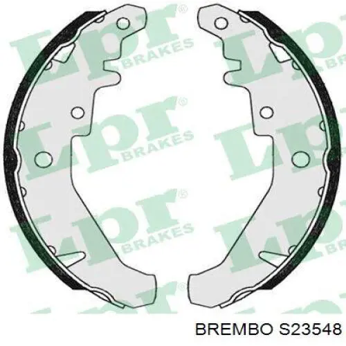 Задние барабанные колодки S23548 Brembo