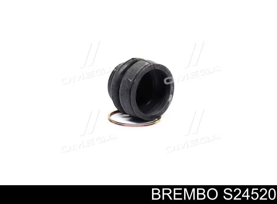 S24520 Brembo колодки тормозные задние барабанные