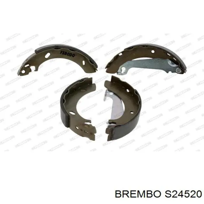 Задние барабанные колодки S24520 Brembo