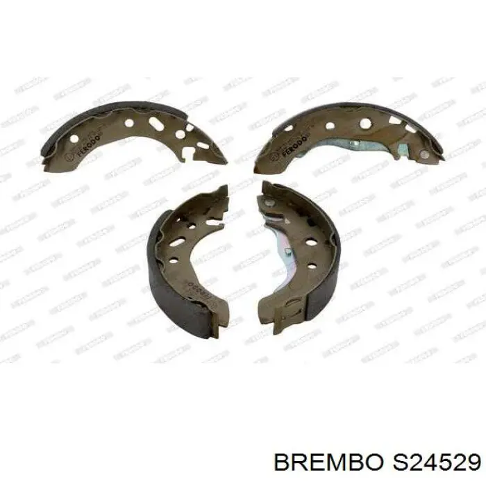 Задние барабанные колодки S24529 Brembo