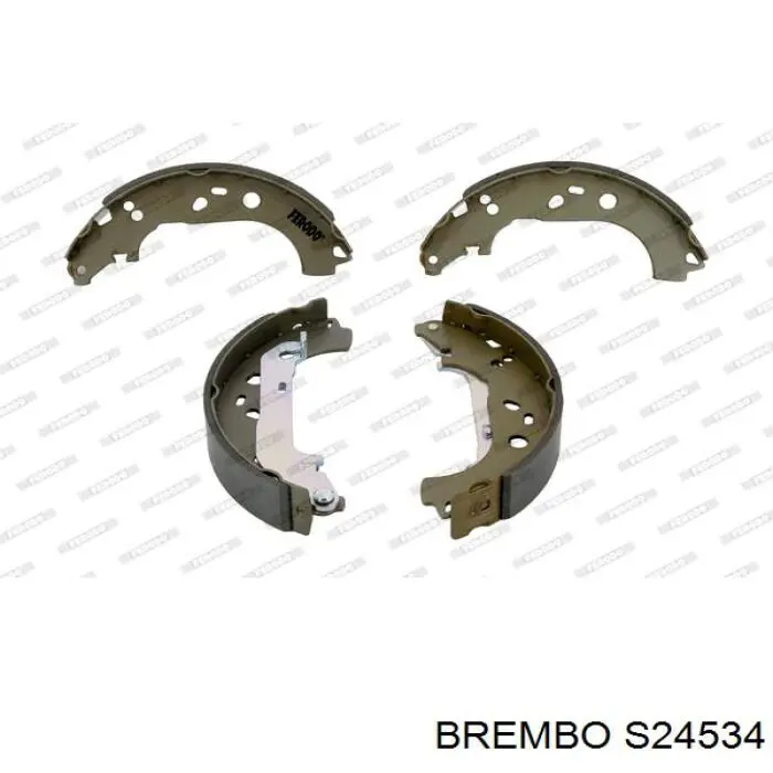 Задние барабанные колодки S24534 Brembo