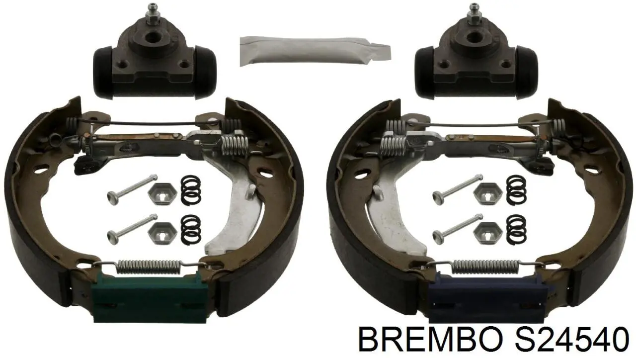 Задние барабанные колодки S24540 Brembo