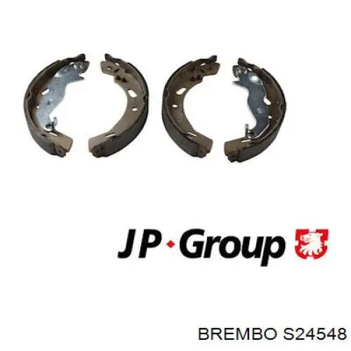 Купить S24548 Brembo Задние барабанные тормозные колодки