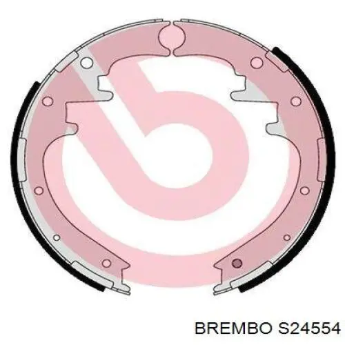 Задние барабанные колодки S24554 Brembo