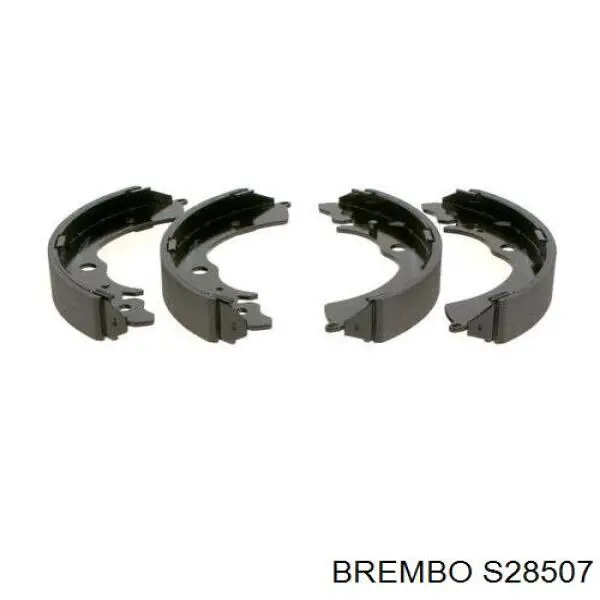 S28507 Brembo задние барабанные колодки
