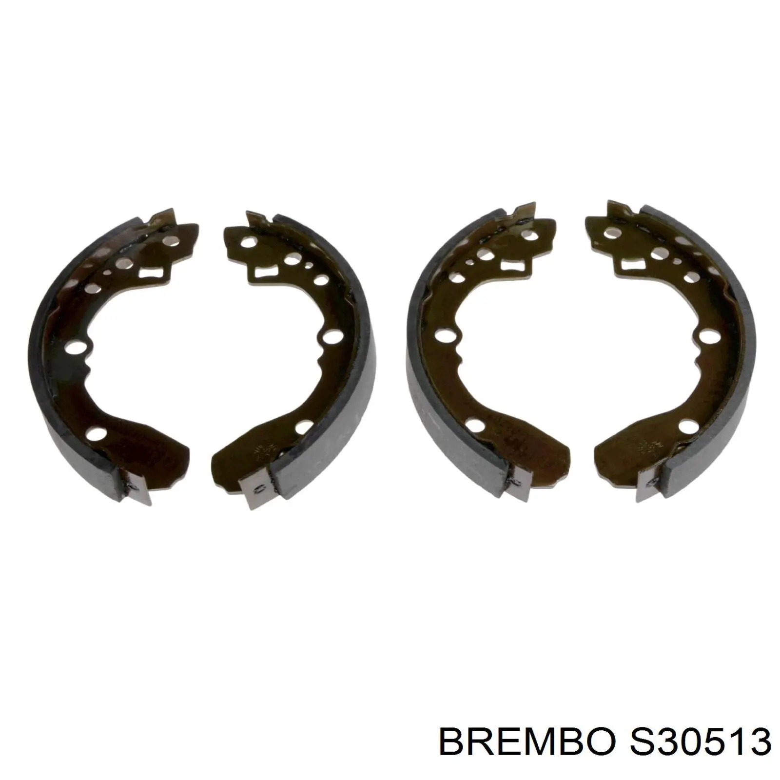 Задние барабанные колодки S30513 Brembo