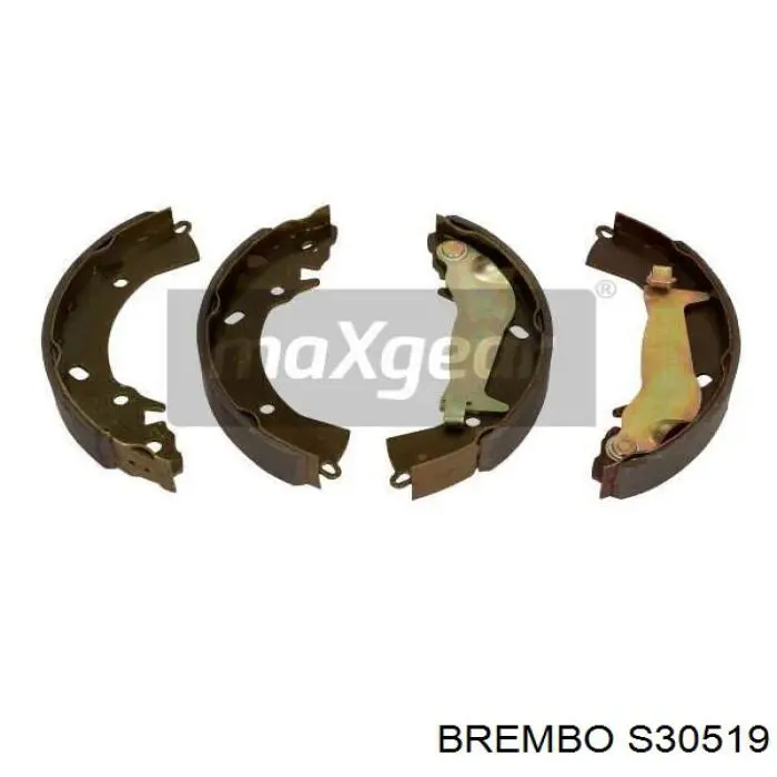 Задние барабанные колодки S30519 Brembo