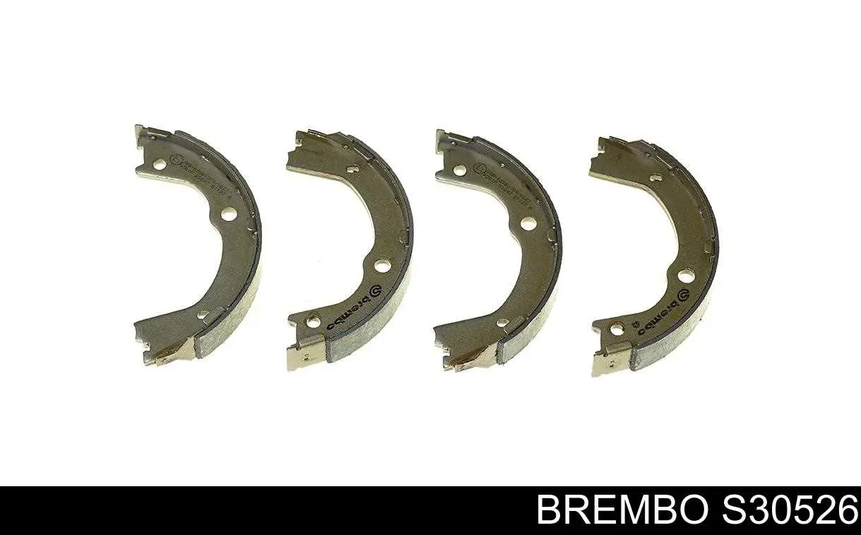 S30526 Brembo колодки ручника (стояночного тормоза)