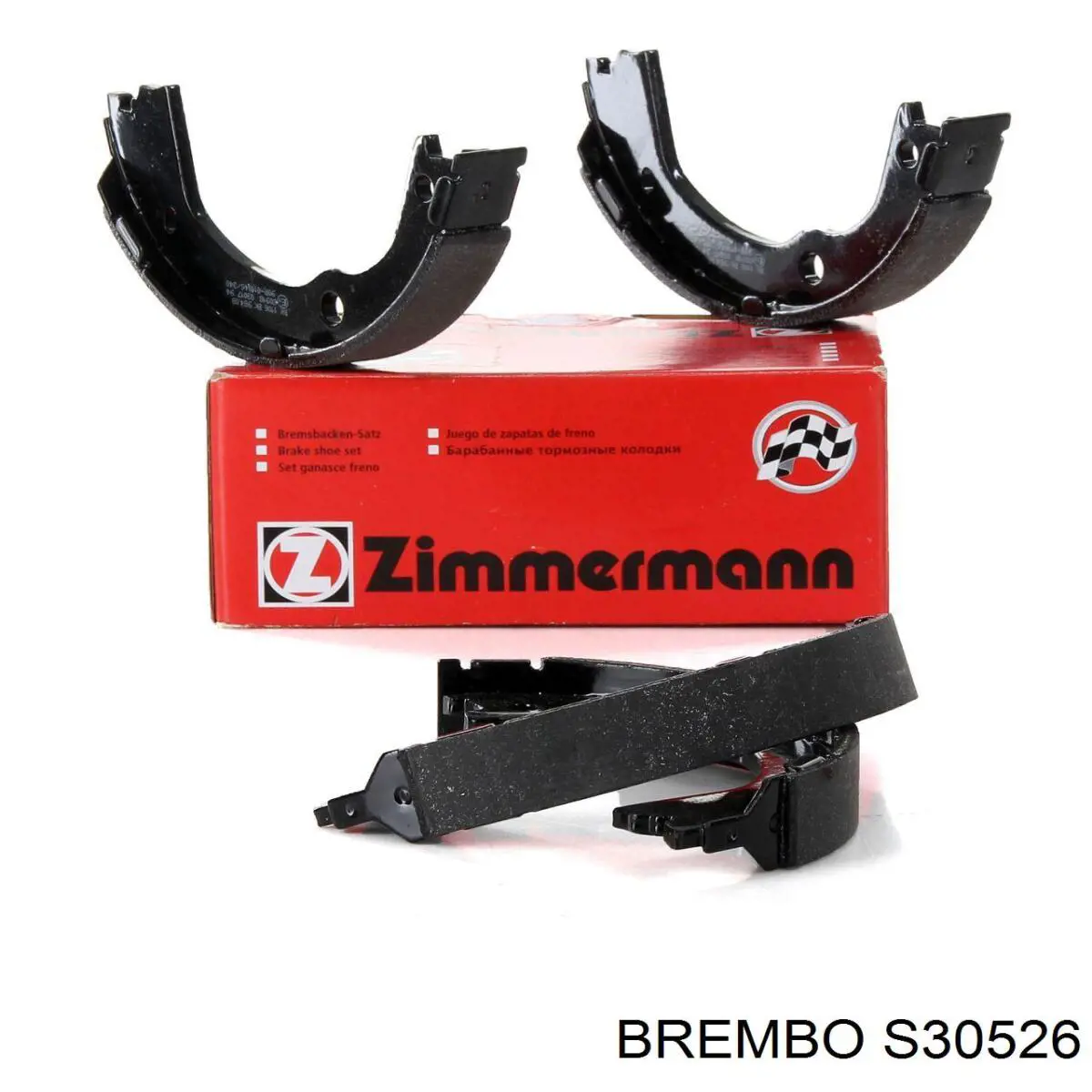 Колодки стояночного тормоза Brembo S30526