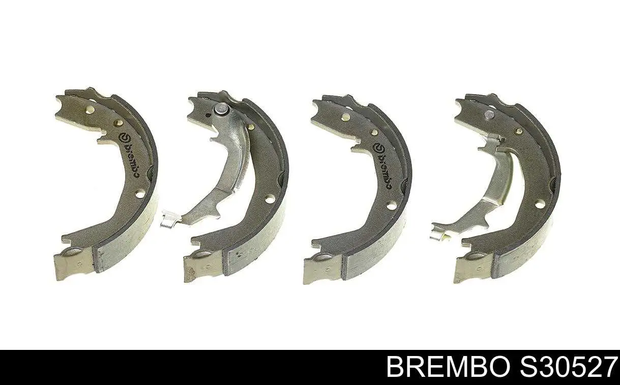 S30527 Brembo колодки ручника (стояночного тормоза)